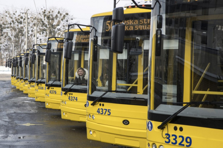 Нові тролейбуси для Києва