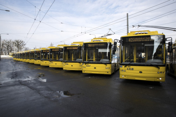 Нові тролейбуси для "Київпастрансу"
