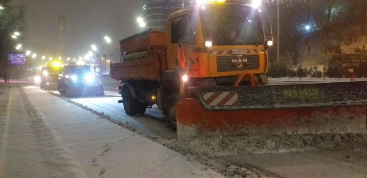 снігопад у столиці