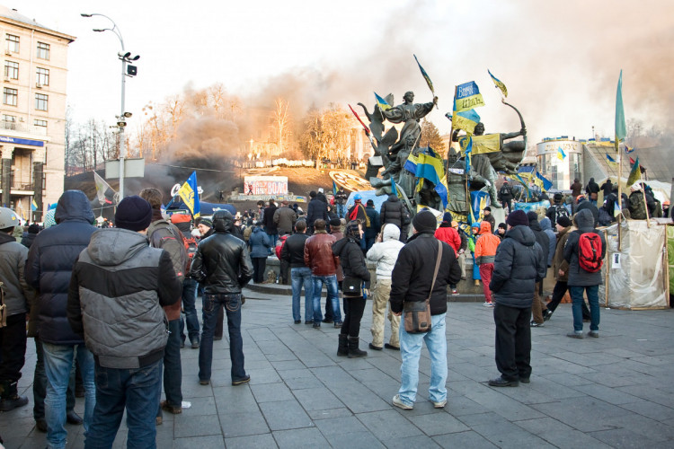 Майдан Незалежності, 18 лютого 2014 року