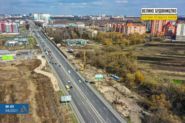 Транспортна розв"язка на трасі Київ - Чоп