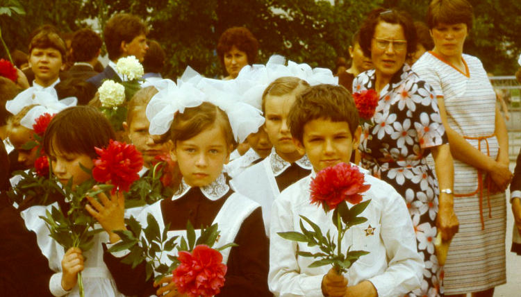 Школярі Прип"яті у 1985 році