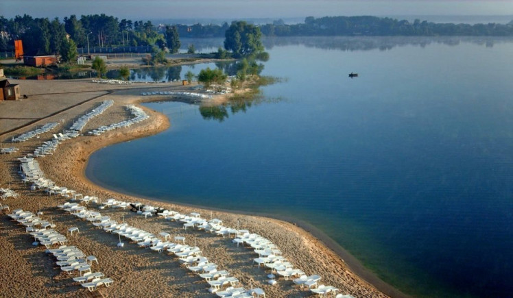 Голубое озеро в Подгорцах