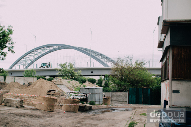 Строительство Подольского моста