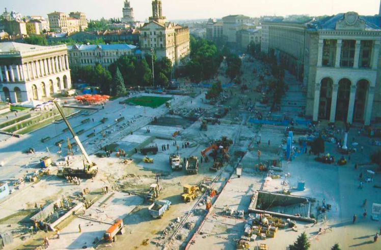 Історія Майдану Незалежності 
