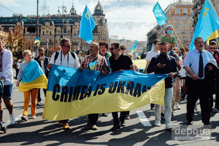 Марш Захисників в Києві – Як у Києві пройшов багатотисячний Марш захисників України (ФОТОРЕПОРТАЖ)