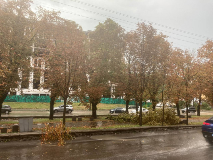 Ливень в Киеве — Реки вместо улиц: В Киеве из-за ливня затопило город (ФОТО)