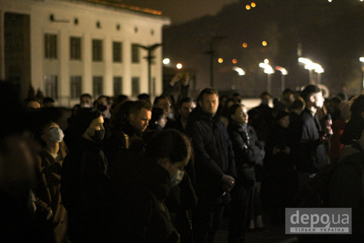 В Киеве прошла акция в честь третьей годовщины смерти Екатерины Гандзюк (ФОТОРЕПОРТАЖ)