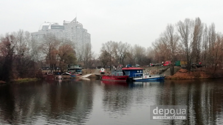 28 пожарная часть в Киеве и катер Отважный