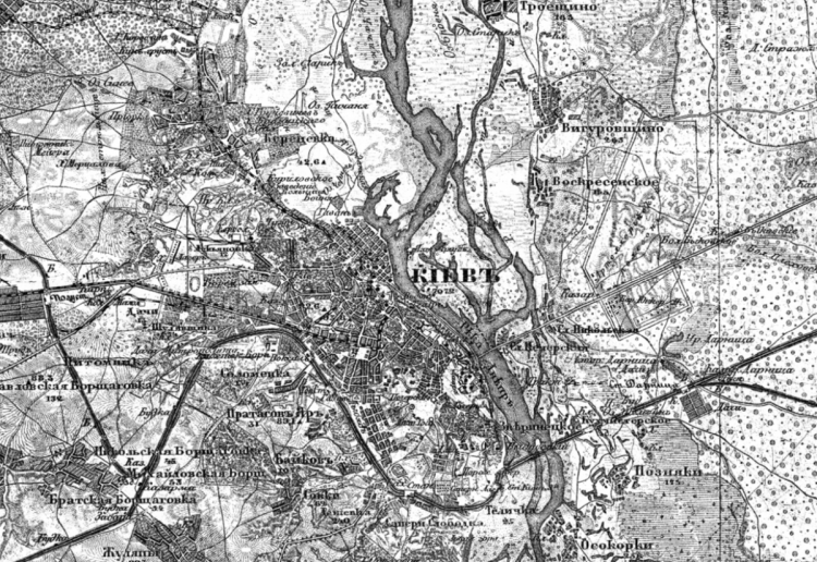 Архівна карта Києва