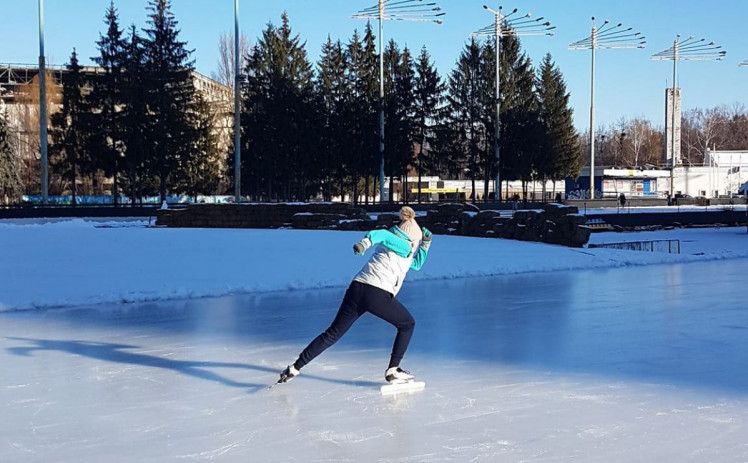 Каток на Ледовом стадионе